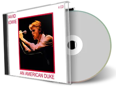 Artwork Cover of David Bowie Compilation CD An American Duke 1976 Audience