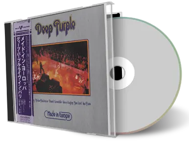 Artwork Cover of Deep Purple Compilation CD Made In Europe 1975 Soundboard