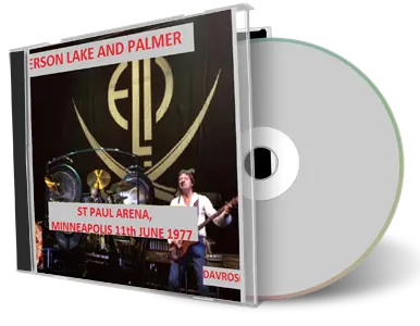 Artwork Cover of Elp 1977-09-11 CD Minneapolis Audience