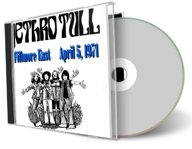 Artwork Cover of Jethro Tull 1971-04-05 CD New York Audience