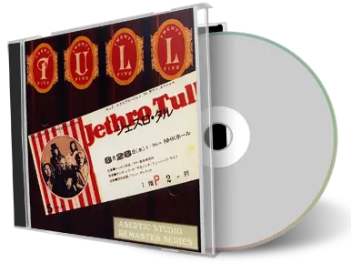 Artwork Cover of Jethro Tull 1974-08-28 CD Tokyo Audience