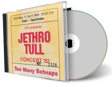 Artwork Cover of Jethro Tull 1982-04-11 CD Cologne Audience