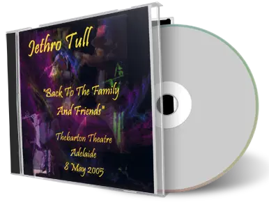Artwork Cover of Jethro Tull 2005-05-08 CD Adelaide Audience