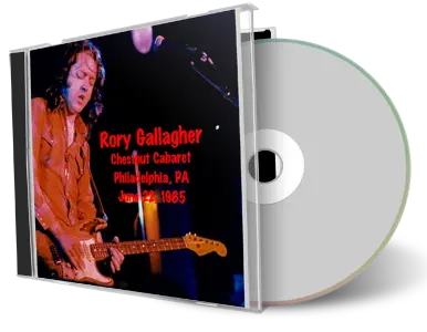 Artwork Cover of Rory Gallagher 1985-06-22 CD Philadelphia Audience