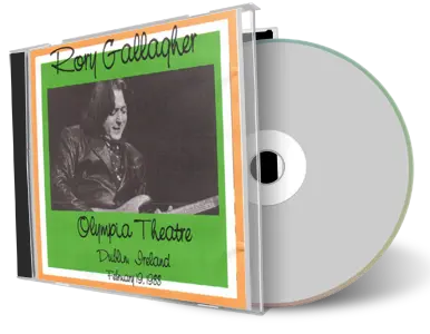 Artwork Cover of Rory Gallagher 1988-02-19 CD Dublin Audience