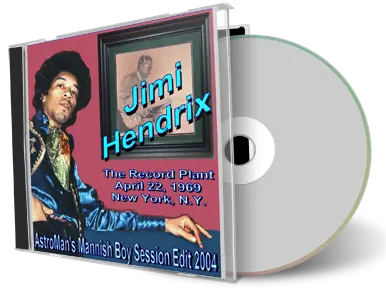 Artwork Cover of Jimi Hendrix Compilation CD Astromans Mannish Boy Session 1969 Soundboard