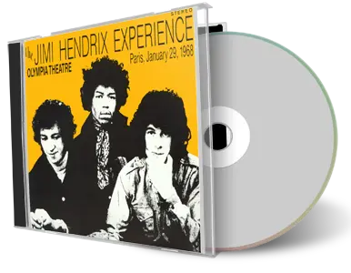 Artwork Cover of Jimi Hendrix Compilation CD Olympia Theatre Paris Soundboard