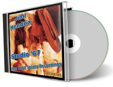 Artwork Cover of Jimi Hendrix Compilation CD Studio Recordings 1967 Soundboard