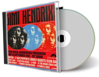 Artwork Cover of Jimi Hendrix Compilation CD Swedish Castle Magic Audience