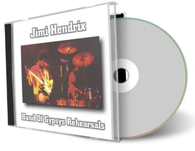 Artwork Cover of Jimi Hendrix Compilation CD The Band Of Gypsys Rehearsals Soundboard