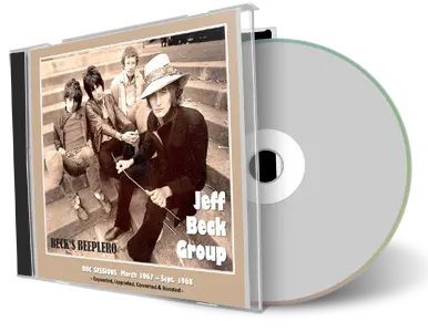 Artwork Cover of Jeff Beck Group Compilation CD Bbc Sessions 1967 1968 Soundboard