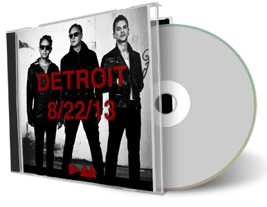 Artwork Cover of Depeche Mode 2013-08-22 CD Clarkston Audience