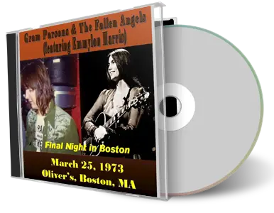 Artwork Cover of Gram Parsons 1973-03-25 CD Boston Audience