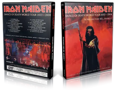 Artwork Cover of Iron Maiden 2004-02-07 DVD Osaka Audience