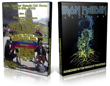 Artwork Cover of Iron Maiden 2009-03-10 DVD Quito Audience