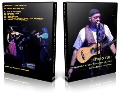 Artwork Cover of Jethro Tull Compilation DVD Hollywood 2005 Audience