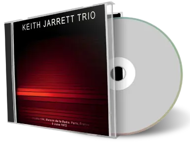 Artwork Cover of Keith Jarrett 1972-06-09 CD Paris Soundboard