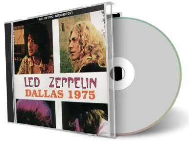 Artwork Cover of Led Zeppelin 1975-03-04 CD Dallas Soundboard