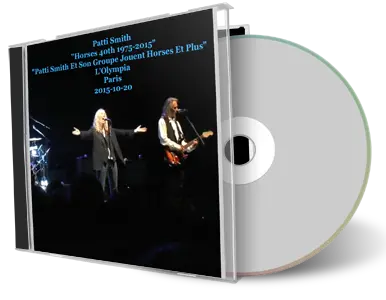 Artwork Cover of Patti Smith 2015-10-20 CD Paris Audience