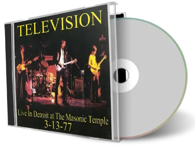 Artwork Cover of Television 1977-03-13 CD Detroit Audience