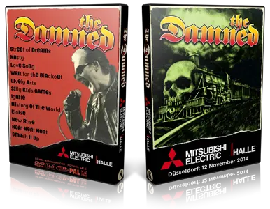 Artwork Cover of The Damned 2014-11-12 DVD Dusseldorf Proshot