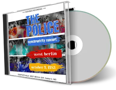 Artwork Cover of The Police 1983-10-09 CD Berlin Audience