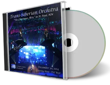 Artwork Cover of Trans-Siberian Orchestra 2014-12-30 CD St Paul Audience