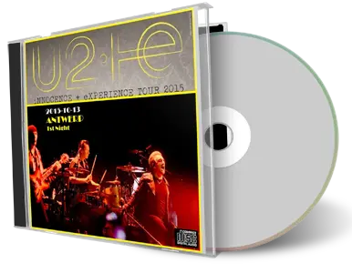 Artwork Cover of U2 2015-10-13 CD Antwerp Audience