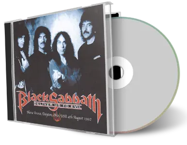 Artwork Cover of Black Sabbath 1992-08-04 CD Dayton Audience