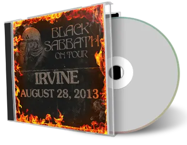 Artwork Cover of Black Sabbath 2013-08-28 CD Irvine Audience