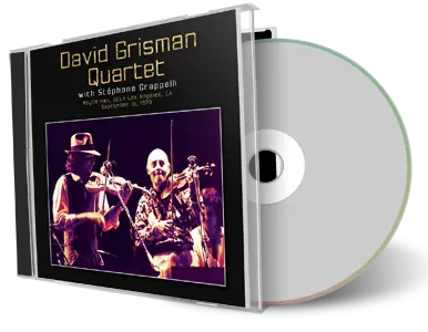 Artwork Cover of David Grisman Quartet 1979-09-15 CD Los Angeles Audience