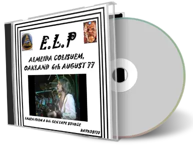 Artwork Cover of Elp 1977-08-06 CD Oakland Audience