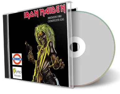 Artwork Cover of Iron Maiden 1981-01-22 CD Bremen Soundboard