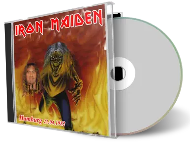 Artwork Cover of Iron Maiden 1982-04-21 CD Hamburg Audience