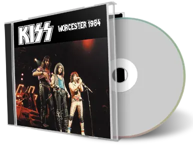 Artwork Cover of Kiss 1984-02-24 CD Worcester Audience