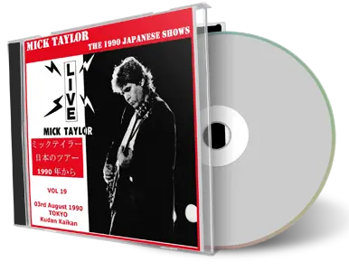 Artwork Cover of Mick Taylor 1990-08-03 CD Tokyo Audience