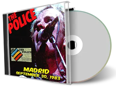 Artwork Cover of The Police 1983-09-30 CD Madrid Audience