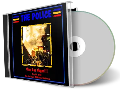 Artwork Cover of The Police 2008-05-23 CD Las Vegas Audience