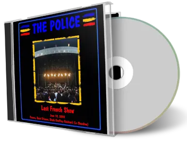 Artwork Cover of The Police 2008-06-10 CD Saint-Etienne Audience