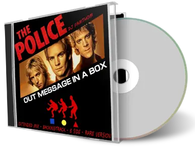 Artwork Cover of The Police Compilation CD Out Message In A Box 2013 Soundboard