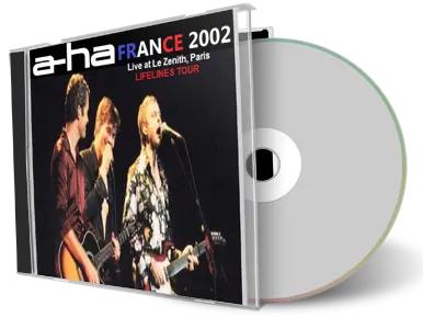 Artwork Cover of A-Ha 2002-10-07 CD Paris Audience