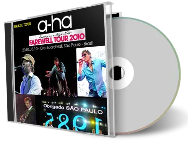 Artwork Cover of A-Ha 2010-03-10 CD Sao Paulo Audience