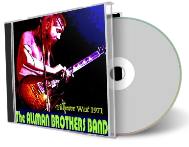 Artwork Cover of Allman Brothers Band 1971-01-29 CD San Francisco Soundboard