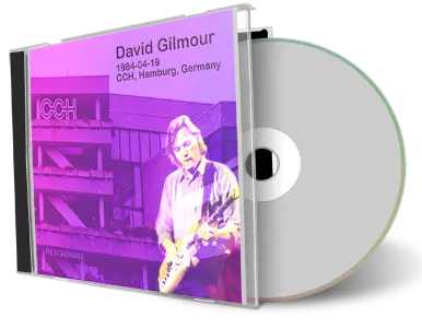 Artwork Cover of David Gilmour 1984-04-19 CD Hamburg Audience