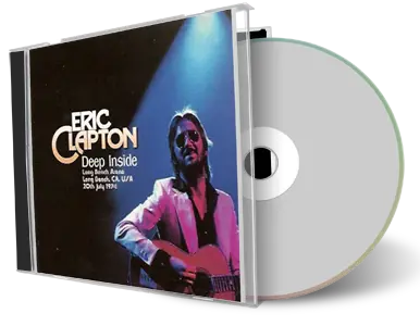 Artwork Cover of Eric Clapton 1974-07-20 CD Long Beach Soundboard