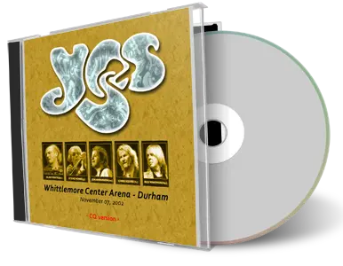 Artwork Cover of Yes 2002-11-07 CD Durham Audience