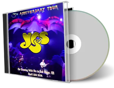 Artwork Cover of Yes 2004-04-18 CD San Diego Audience