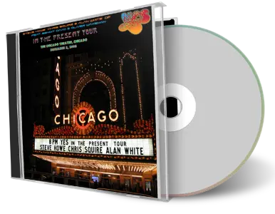 Artwork Cover of Yes 2008-12-03 CD Chicago Audience