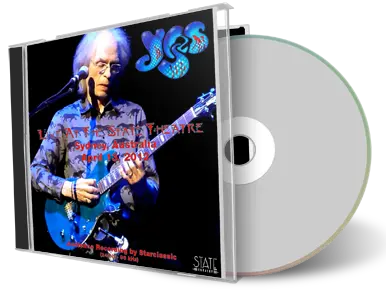 Artwork Cover of Yes 2012-04-13 CD Sydney Audience