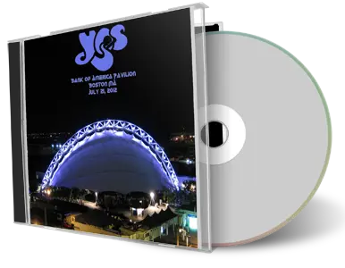 Artwork Cover of Yes 2012-07-21 CD Boston Audience